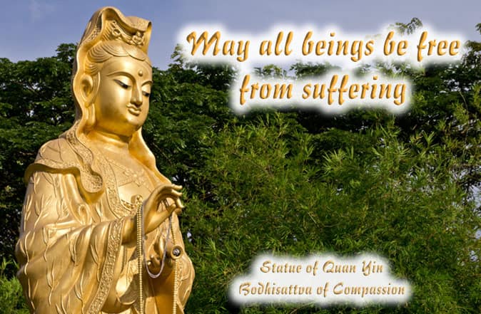Statue of Quan Yin Bodhisattva of Compassion